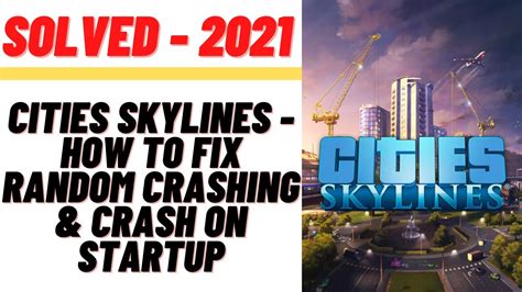 If anybody can help me out, that would be greatly appreciated. . Cities skylines 2 unity crash